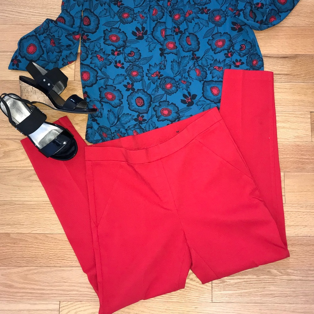 Red pencil pull-ons
